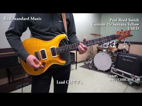 PRS Custom 24/Santana Yellow/2011 with H&K