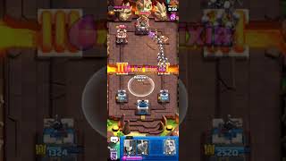 Clash Royale 💥🔥 skeleton army 7+7 😱💀 #clashroyale