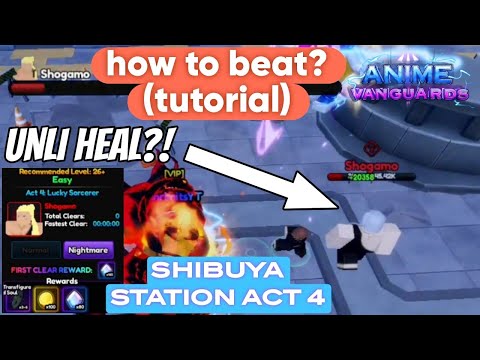 HOW TO SHIBUYA ACT 4 | ANIME VANGUARDS