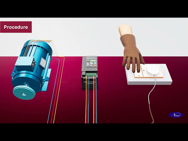 Perform speed control and reversing the direction of rotation of AC motor