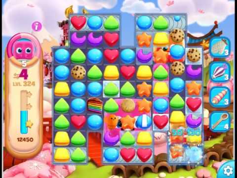 Cookie Jam Blast Level 324 - NO BOOSTERS 🍪 | SKILLGAMING ✔️