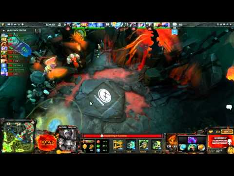 EG vs RoX.KIS game 3 - Curse Dota 2 Invitational sponsored by Alienware