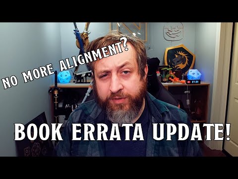 No More Alignment?!? - Updated Book Errata | Nerd Immersion