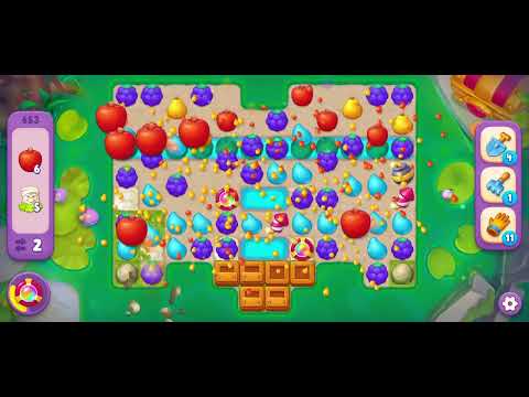 Gardenscapes Level 653