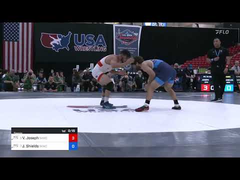 74 Kg Semis - Vincenzo Joseph, Sunkist Kids Wrestling Club Vs Joshua Shields, Sunkist Kids Wrestli