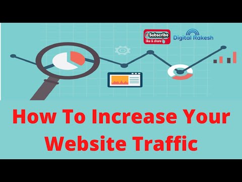 How to increase your website traffic