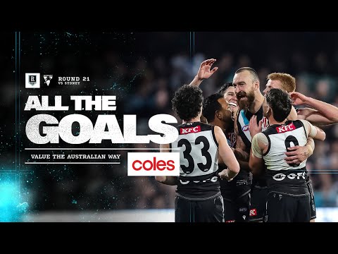Coles Goals R21: Raining goals at the Adelaide Oval