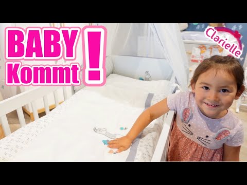Das Baby kommt! | Geschwisterchen | Erstausstattung Baby Live Shopping Haul | Clarielle
