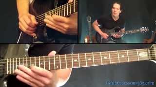 Welcome Home (Sanitarium) Guitar Lesson - Metallica - First Solo