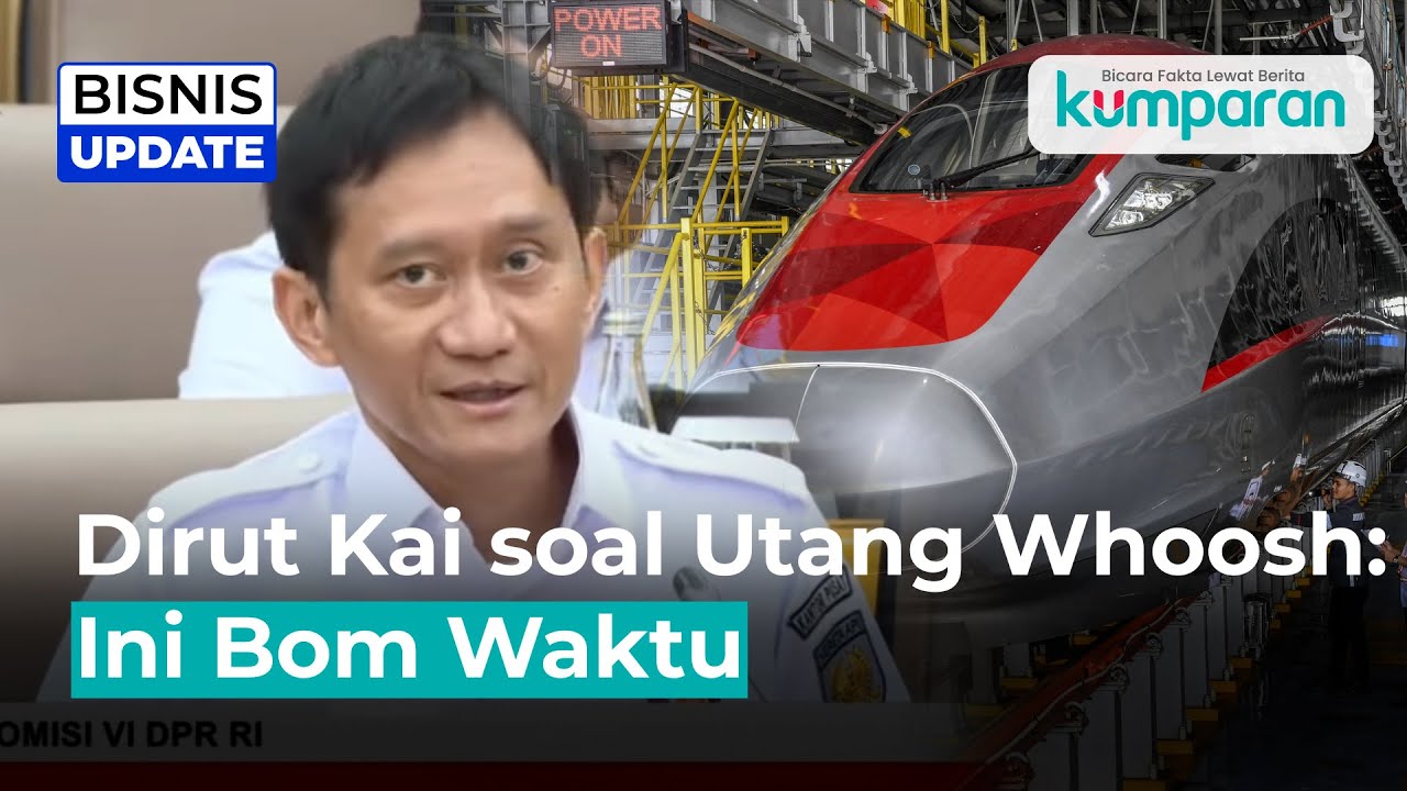 Dirut KAI Blak-blakan soal Bom Waktu Utang Proyek Kereta Cepat Whoosh