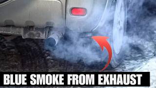 Causes of Blue Smoke From Exhaust, The 8 Reasons for It!