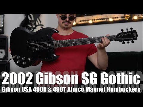 Gibson USA SG Gothic 2000 - 2002 - Satin Ebony image 15