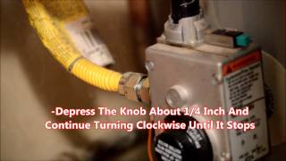 How to Light the Pilot on a State Select Water Heater With Electric Ignition Switch