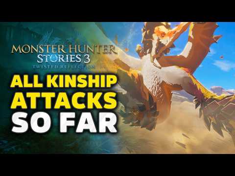 Monster Hunter Stories 3 | All Monstie Kinship Attacks So Far (Game Preview)