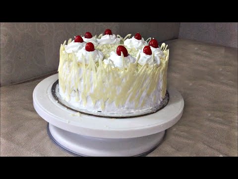White forest cake | easy recipe | my special cake | with few ingredients | cake recipe..