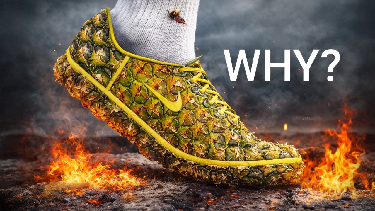 I Turned Pineapples Into Fireproof Shoes