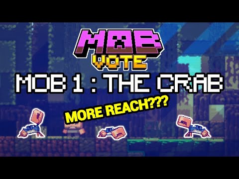 Prowl8413 - NEW MOB! Crab Claw Gives Further Reach | Minecraft Mob Vote 2023