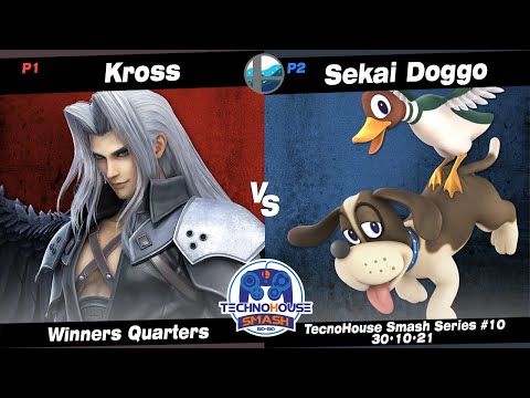 TecnoHouse 2021 #10: OZN | Kross (Sephiroth) vs ZK | Sekai Doggo (Duck Hunt) - Winners Quarters