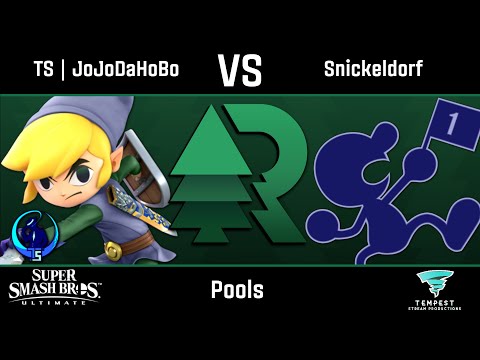 TS | JoJoDaHoBo (Toon Link) vs Snickeldorf (Game & Watch) - Ultimate Pools - Evergreen Rising #10