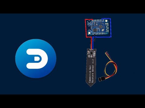 How to: capacitive soil moisture sensor with d1 mini, espeasy and domoticz