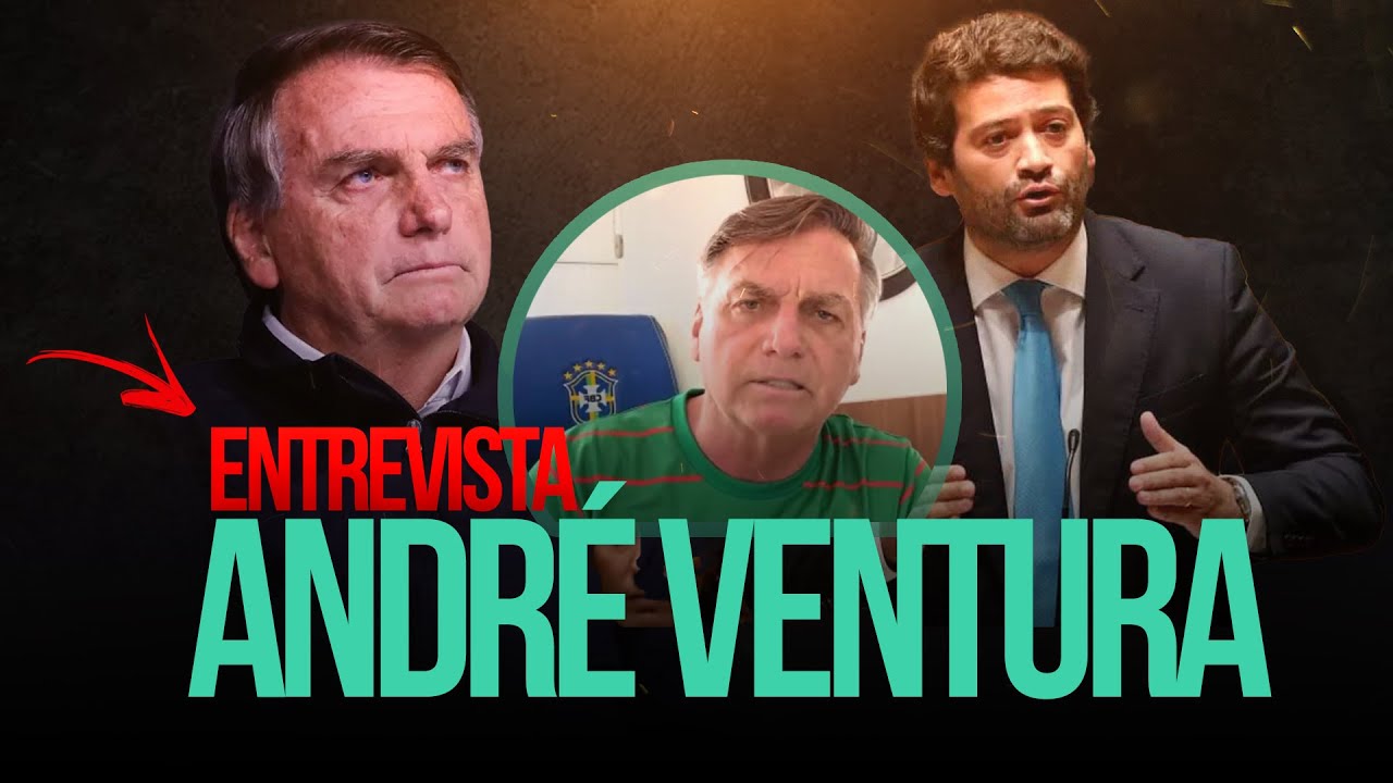 🚨 Entrevista de Bolsonaro ao André Ventura Partido CHEGA