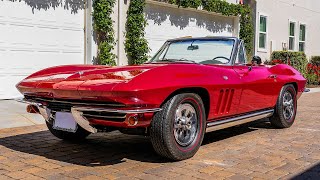 Video Thumbnail for 1965 Chevrolet Corvette Convertible