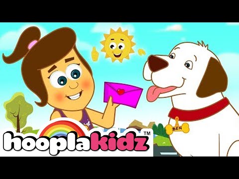 A Tisket A Tasket |  Kids Song | HooplaKidz
