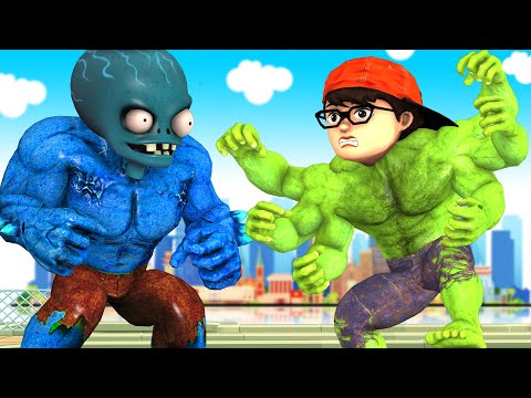 Baby Nick Become Strong Nickhulk Six Hands vs Giant Zombie resuce mommy Tai - Scary Teacher 3D Hero