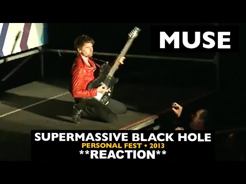 Musicians REACT to Muse: Supermassive Black Hole (Personal Fest 2013)