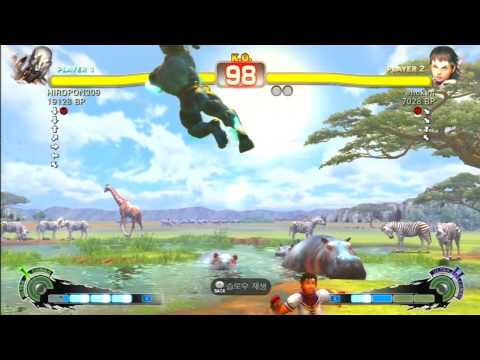 SSF4 Rank Match  HIROPON309 (SE)  vs  ehoken (SK)