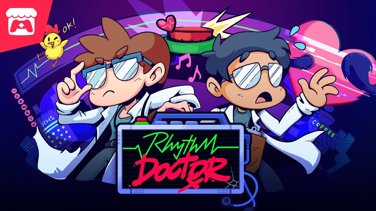 Rhythm Doctor - A rhythm game where you heal patients by defibrillating in time to their heartbeats!