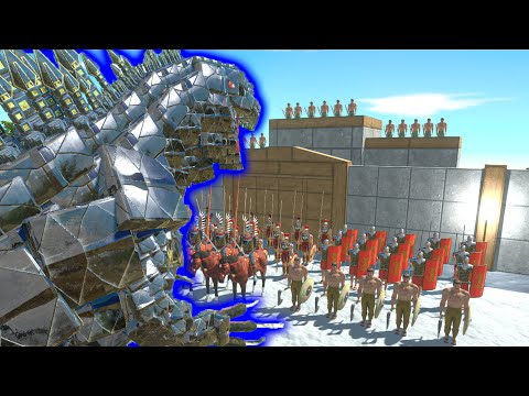 Kaiju VS Ancient Humans |Animal Revolt Battle Simulator #3