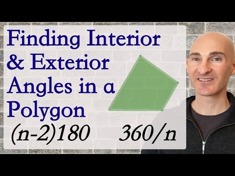 Finding Interior and Exterior Angles in a Polygon