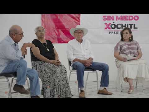 Xóchitl Gálvez: Diálogo en Santo Domingo Tehuantepec, Oaxaca.