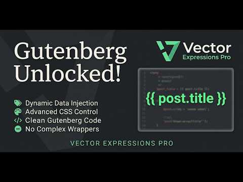 Vector Expressions Pro Demo Poster