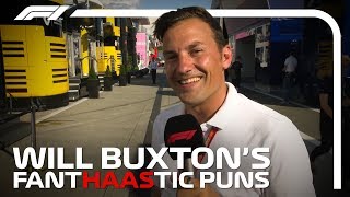 F1 Paddock Pass 2018: Will Buxton's Fant-Haas-tic Puns