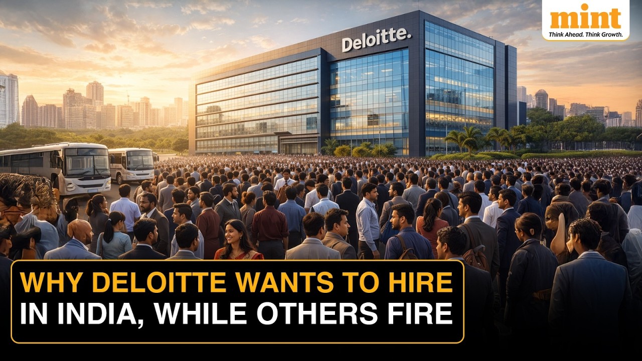 Deloitte Wants To Hire 50,000 Indians Even As Job Cuts Loom In Top Consulting Firms | War | AI