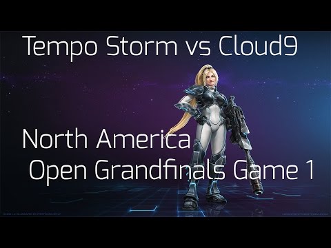 Tempo Storm vs Cloud9 - North America Open  Game 1- Heroes of the storm