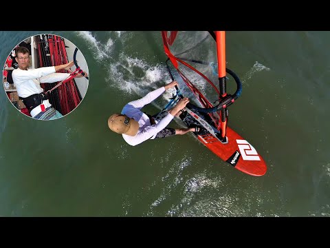 How to Improve Your Windsurfing Stance for More Speed & Control