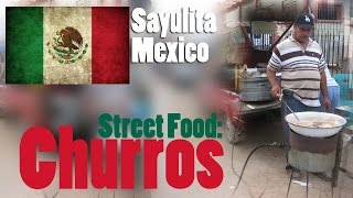 preview picture of video 'Sayulita Mexico Street Food: Churros!'