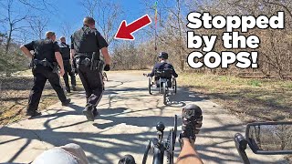 🚨🚨 Stopped by Police While Cycling—Armed Suspect on the Loose! 🚔😱
