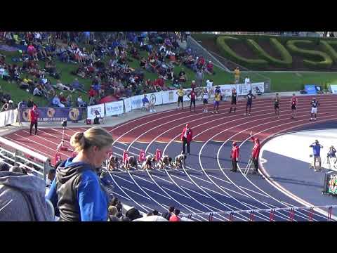 A Lotfy - 110m Hurdles at CIF State Meet Prelims on 5-24-19