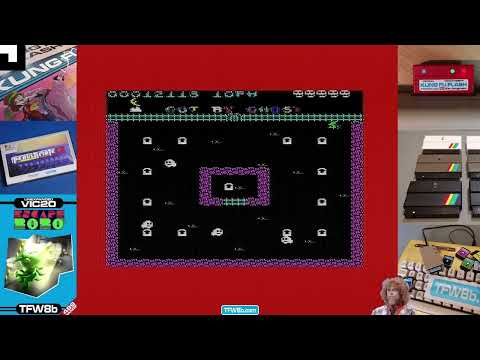 Rod Hull Replays: Pumpkid - VIC20 +16k - Watch & load with Jellyload - #Halloween special! by@hewco🎃