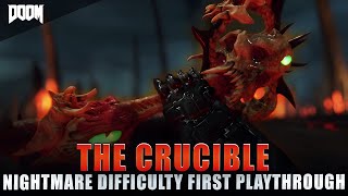 DOOM - Mission #11 Full Playthrough (The Necropolis / Nightmare Difficulty)