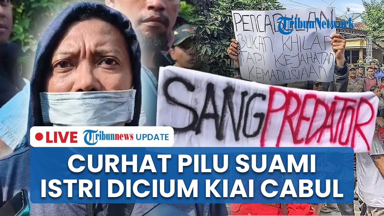 LIVE: Curhat Mantan Pengikut Kiai Cabul di Pati, Tak Kuasa Bibir Istri Dicium karena Doktrin "Wali"