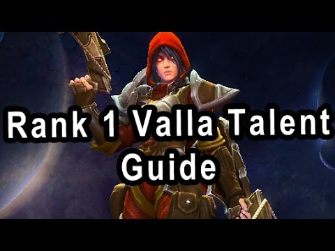 Rank 1 Valla Talent Guide (Auto Build)