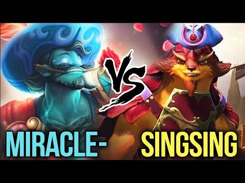 Miracle- Storm Spirit ft. Matumbaman vs Singsing Try Hard Game - Dota 2