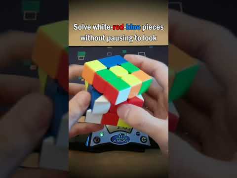 What a Speed Cuber Sees VS Normal People | Rubik's Cube #shorts