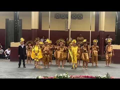 Hora Cívica del Inti Raymi de la EGB  Lorenzo Rufo Peña, cantón Vinces de la provincia de Los Ríos