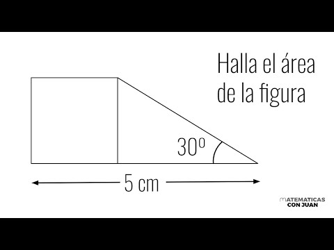HALLA EL ÁREA DEL TRAPECIO CON LA BASE Y UN ÁNGULO